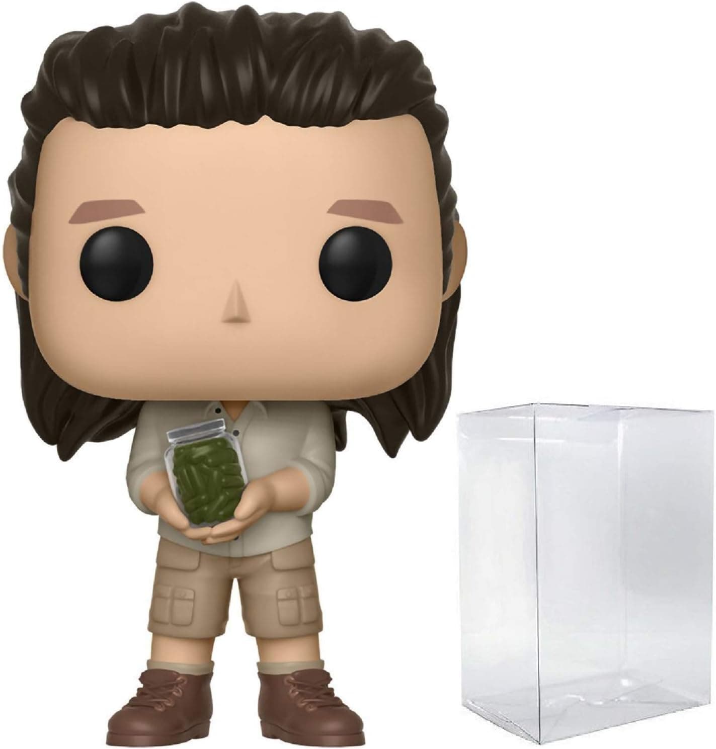 Funko Pop! TV: The Walking Dead - Eugene #576 Vinyl Figure (Bundled with Pop Box Protector Case)