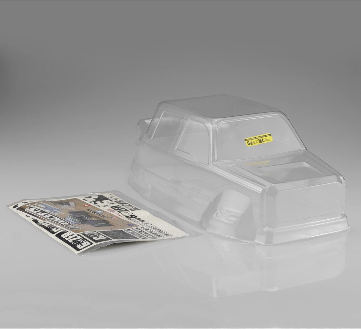 J Concepts Inc. 1/10 The Gozer 12.3" Wheelbase Body Clear JCO0467 Car/Truck Bodies Wings & Decals