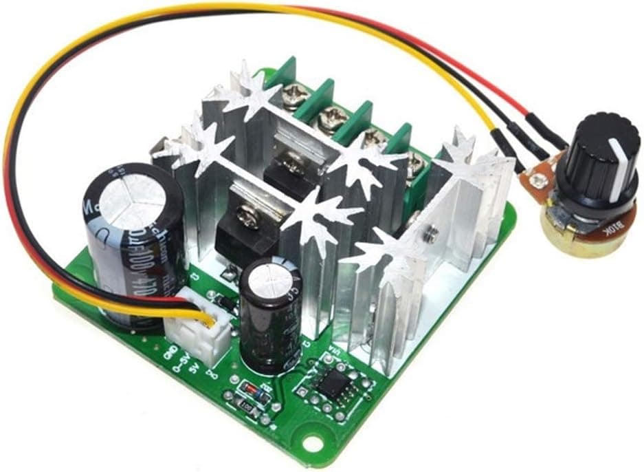 ALEDECO Upgraded 6V-90V 15A DC Motor Pump Speed Controller 1 Pack