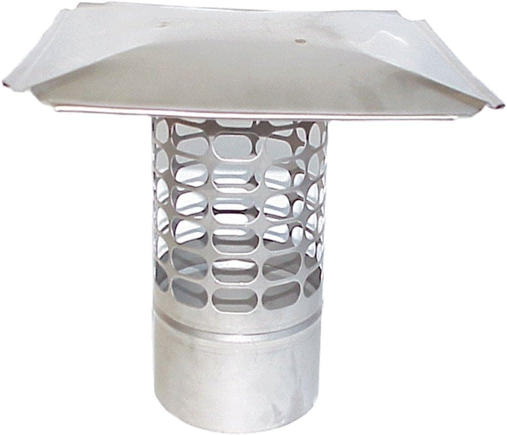 The Forever Cap CCSS10R 10-Inch Stainless Steel Slip in Round Chimney Cap
