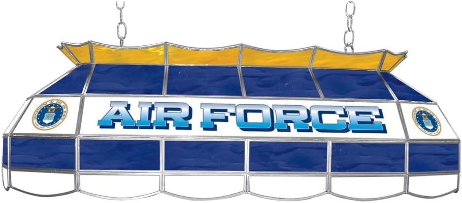 United States Air Force Tiffany Gameroom Lamp, 40"