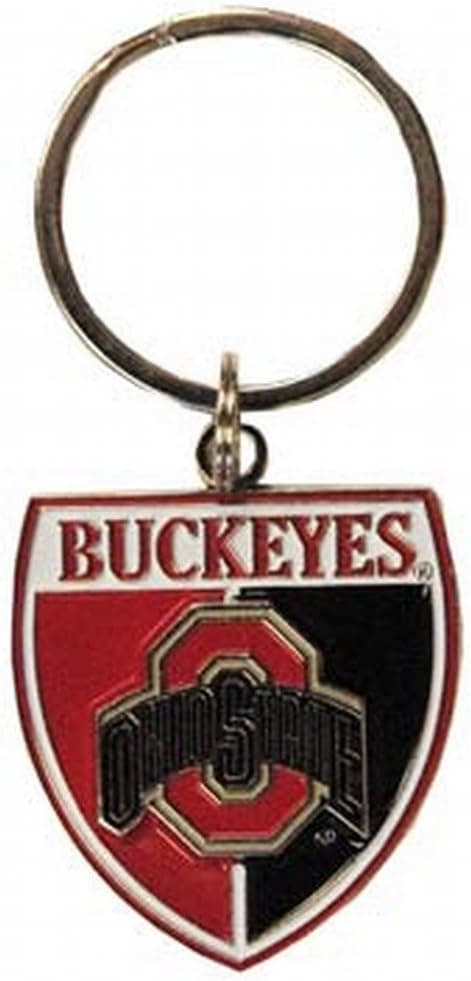 NCAA Ohio State Buckeyes Keychain Metal Shield