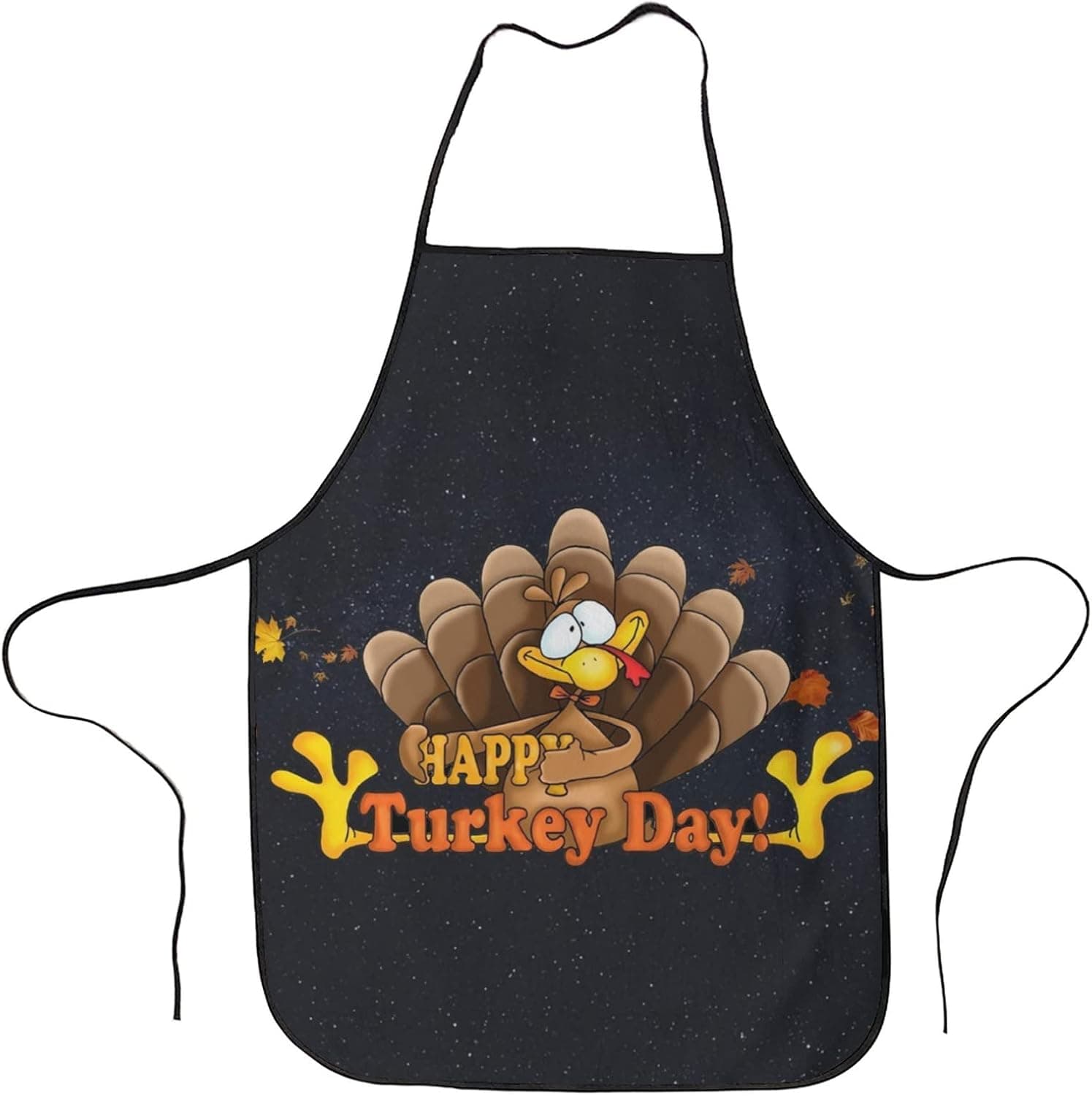 Holiday Kitchen Cooking Apron, Waterproof Halloween Thanksgiving Holiday Gifts Aprons Baking Grilling Aprons for Adults