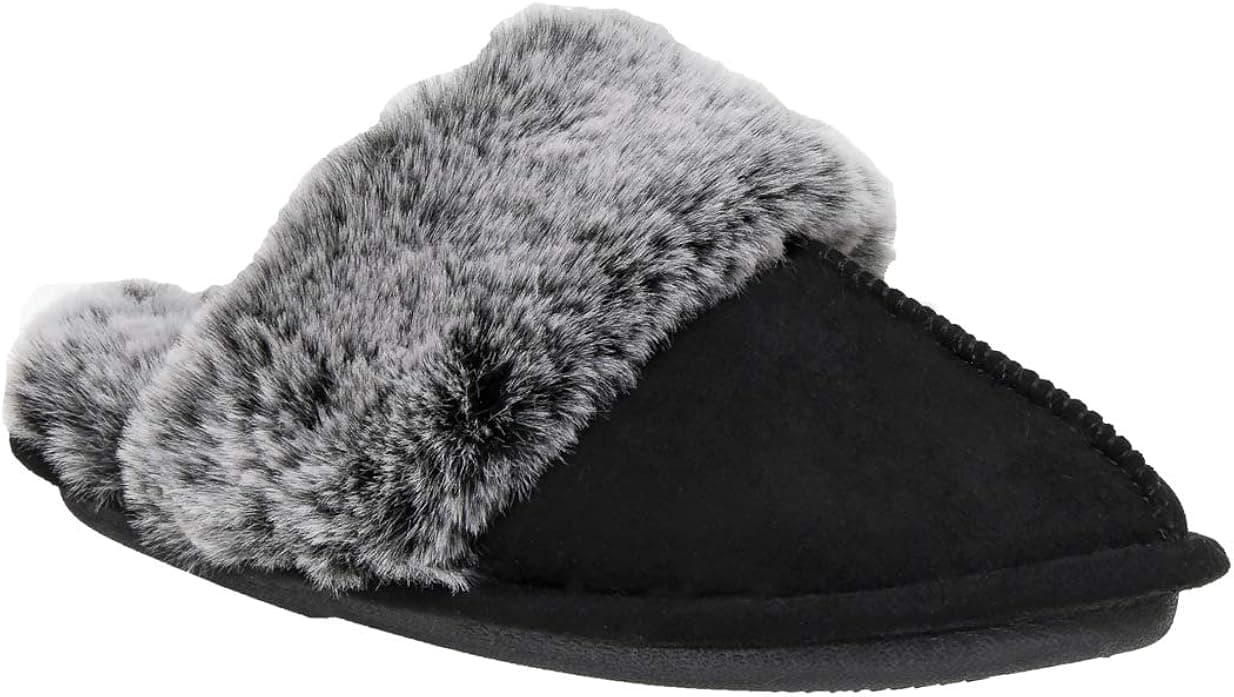 CUSHIONAIRE Women's Sushi Cozy Slipper +Memory Foam