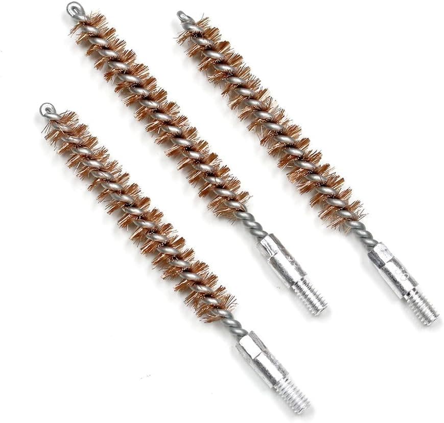 Pack of 3 - Bronze Bore Brush .308 7.62×51mm 7.62x39mm Caliber Rifles Gun Cleaning Brushes by MaximalPower (Pack of 3)