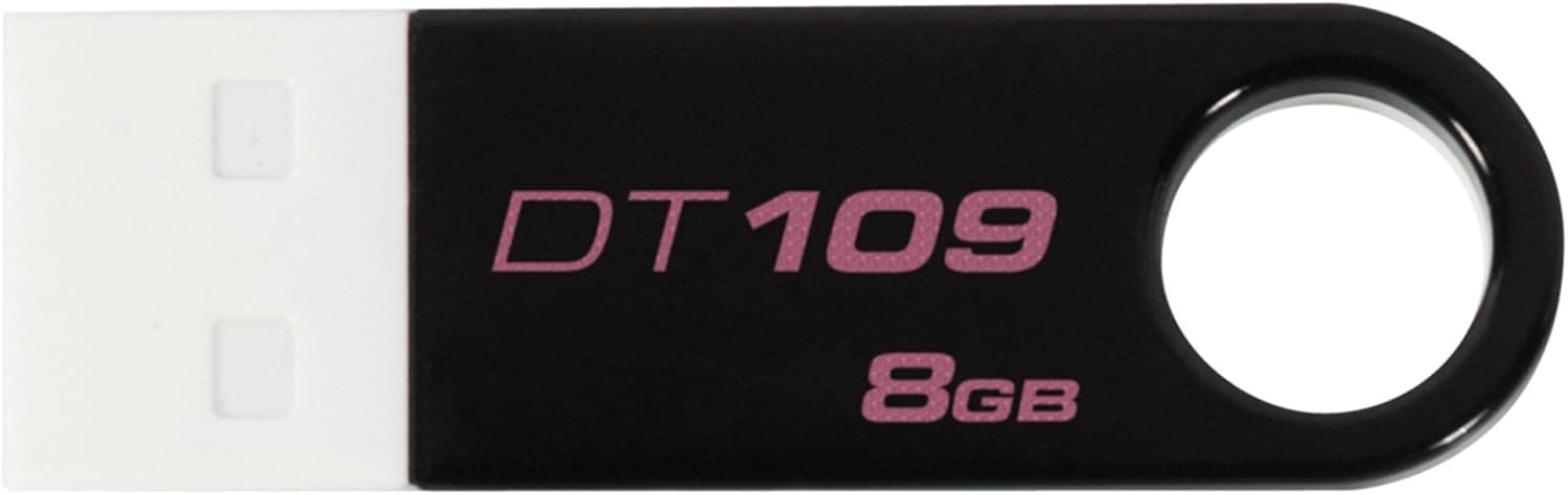 Kingston DT109K USB 2.0 Hi-Speed DataTraveler 109 8GB