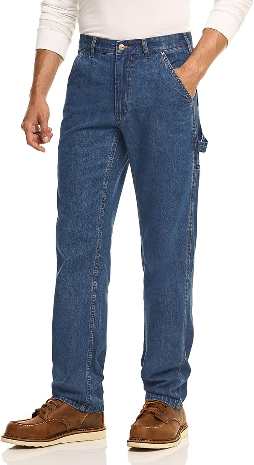 CQR Men's Ripstop Work Pants, Water Resistant Tactical Pants, Outdoor Utility Operator EDC Straight/Cargo Pants