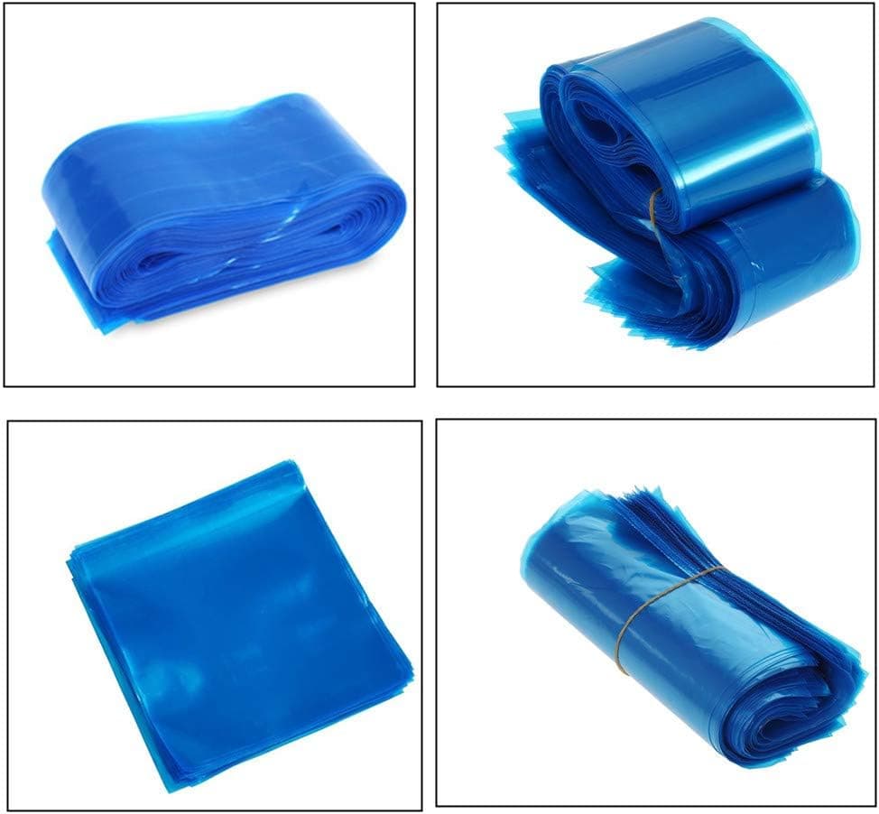 Yuelong Heavy Duty Disposable Hygiene 100 Tattoo Clip Cord Sleeves Covers and 200 Tattoo Machine Covers for Tattoo Machine Gun Accessories