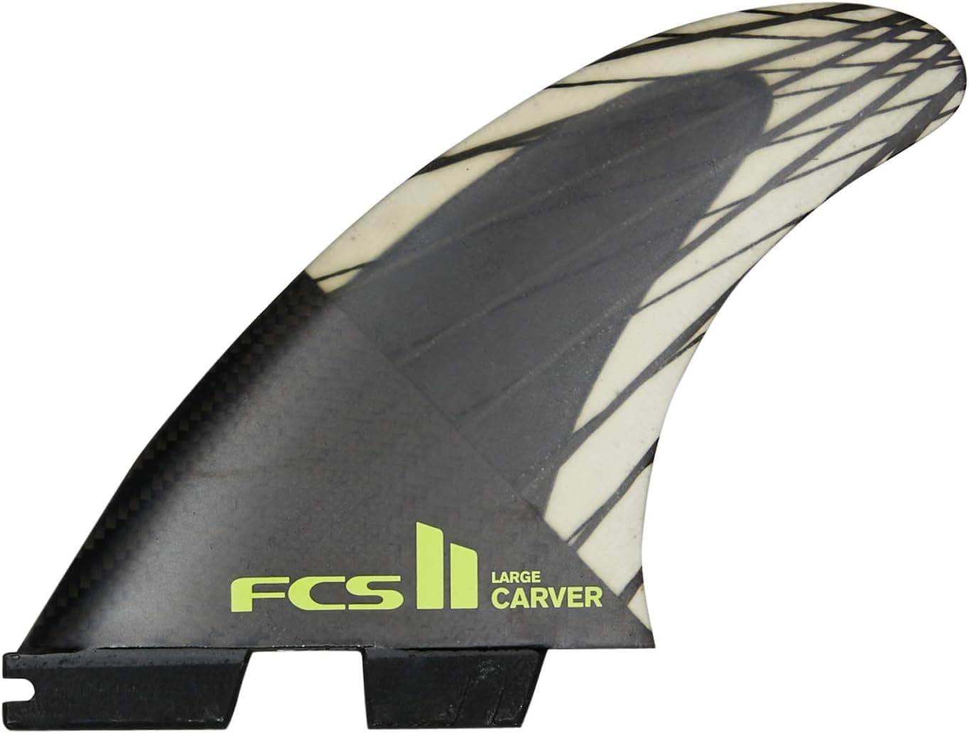 FCS II Carver Performance Core Tri Fin Set - Black Acid - M