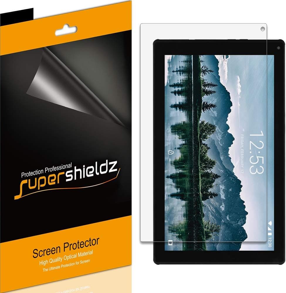 (3 Pack) Supershieldz Designed for Ematic 10.1 inch Quad Core Tablet (EGQ235SK) Screen Protector, Anti Glare and Anti Fingerprint (Matte) Shield