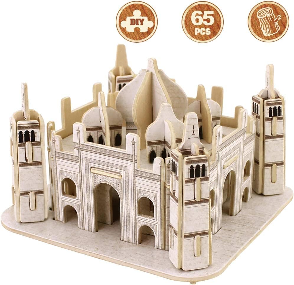 ROBUD 3D Puzzle for Children World Great Architecture DIY Model Building Kits