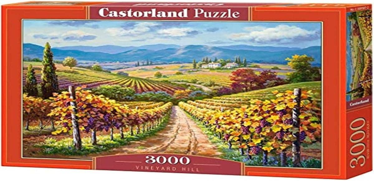 Castorland 300587 Vineyard Hill, 3000 Pieces Jigsaw Puzzles