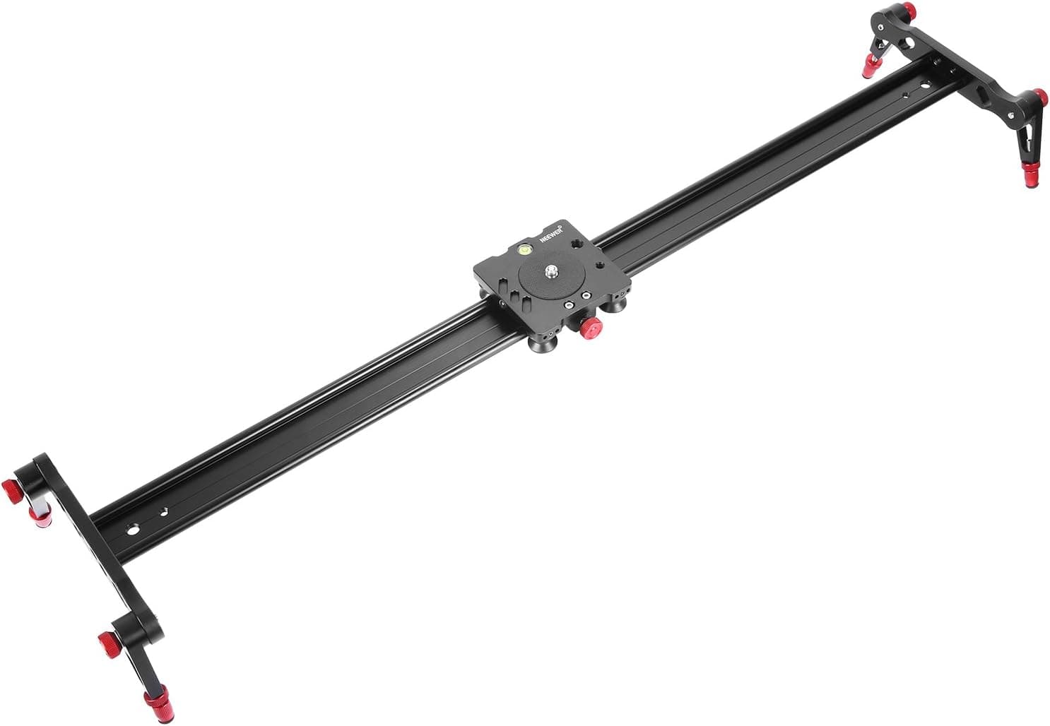 Neewer Aluminum Alloy Camera Track Slider Video Stabilizer Rail with 4 Bearings for DSLR Camera DV Video Camcorder Film Photography, Loads up to 17.5 pounds/8 kilograms (100cm)