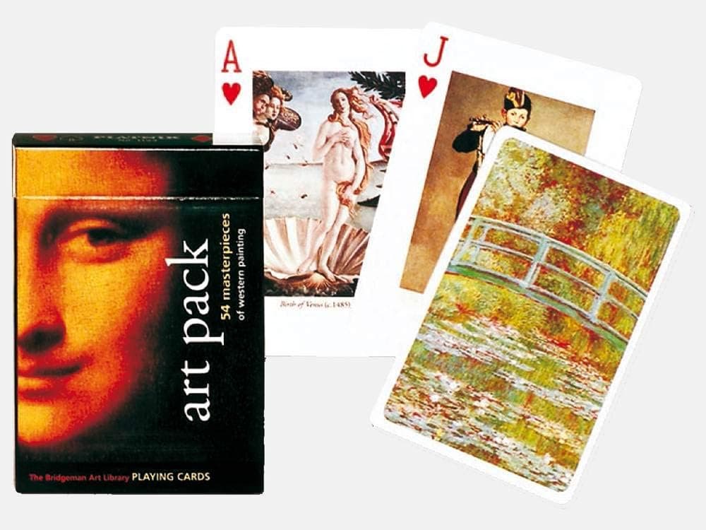 Gibsons Games Piatnik Playing Cards - The Art Pack Single Deck