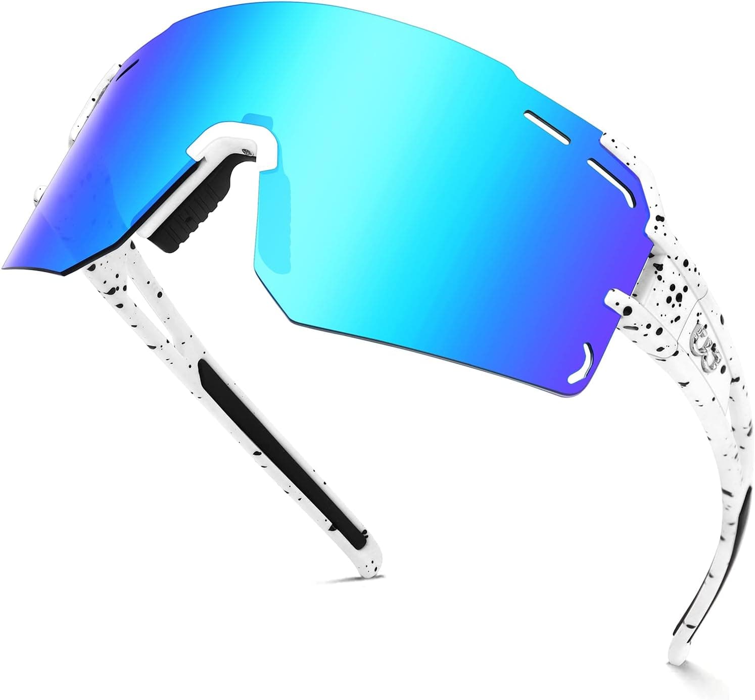 AVV Polarized Cycling Sunglasses for Men Women Teen, UV 400 Sports Sunglasses for Running Surfing Driving