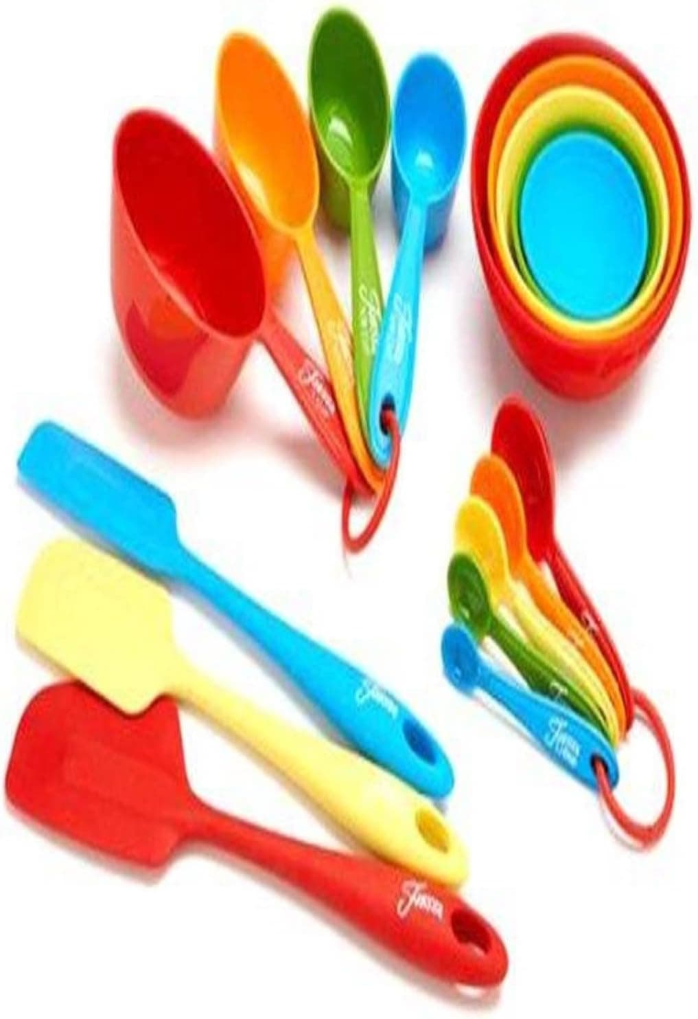 Fiesta 17-Piece Silicone Baking Set, Stainless