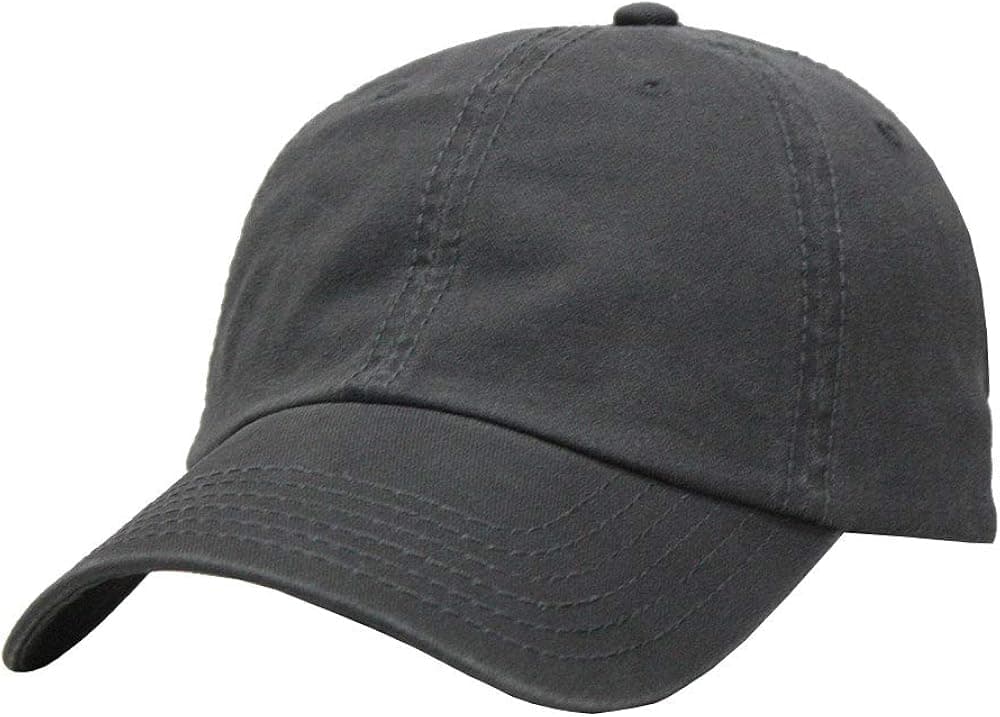 Vintage Year Classic Solid Cotton Adjustable Dad Hat Baseball Cap
