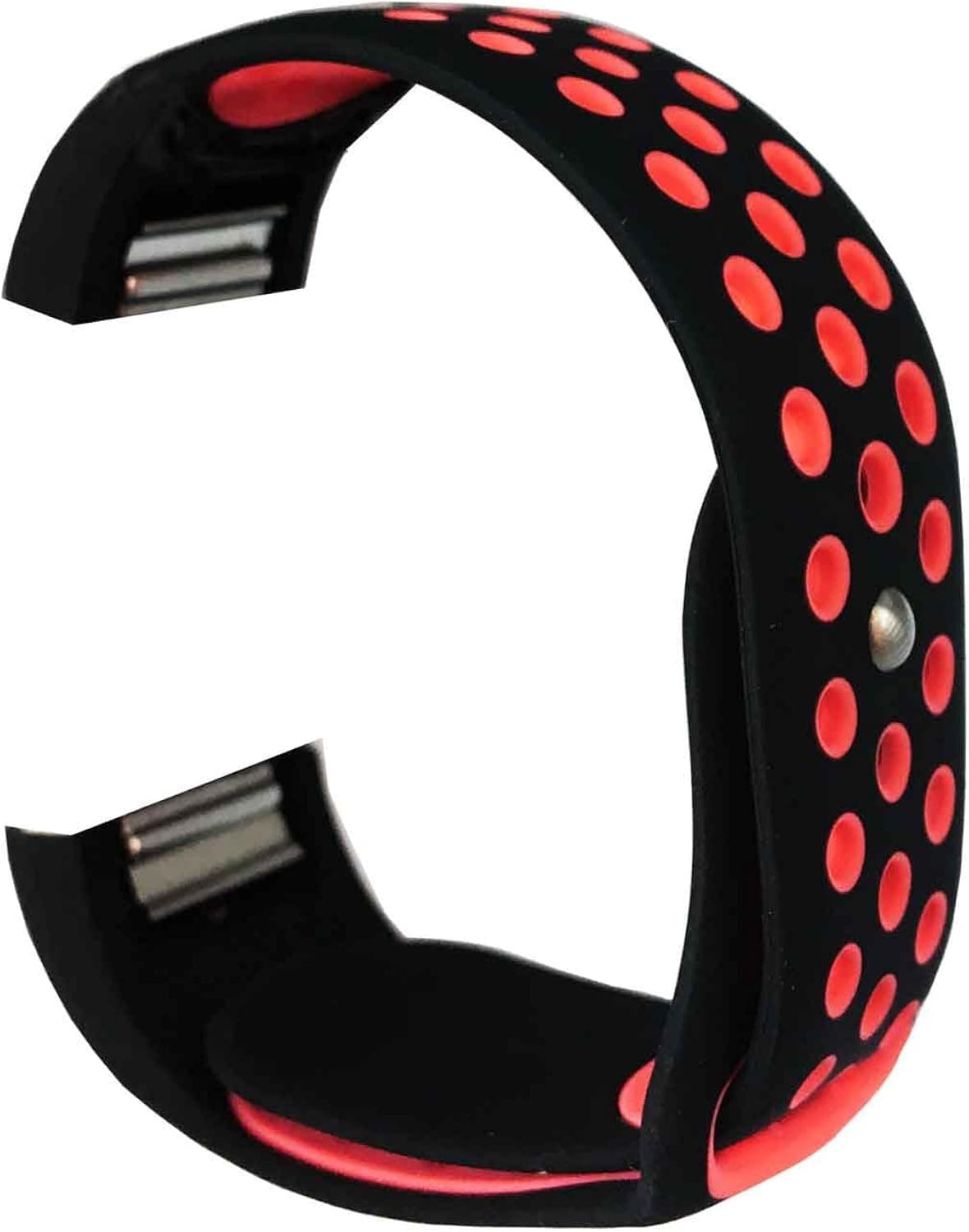 feuy for Fitbit Charge 2 Bands, Adjustable Replacement Accessory Sport Silicone Breathable Band for Fitbit Charge2 HR Smartwatch Fitness Wristband Small & Large