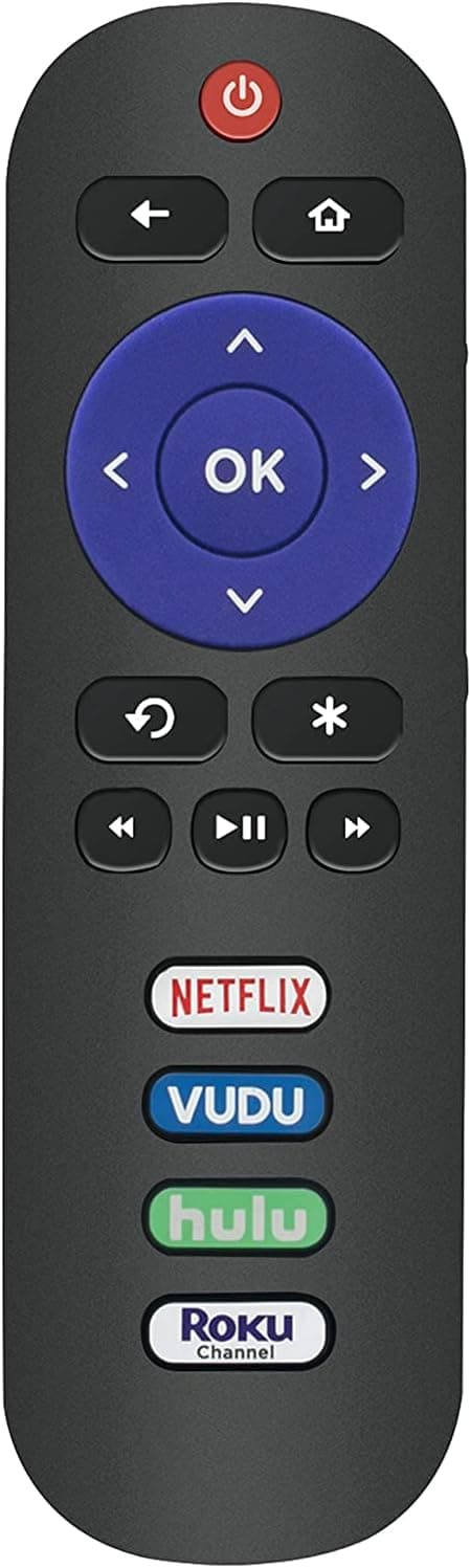 RC280 Remote Control Replacement for All TCL Roku Smart TV 50S421 55S421 55S425 70S42 32S321 55S421 43S421 65S421 32D2900 32S301 55D2900U 55S401 65D2930U 65S401 65S4 with Netflix VUDU HULU