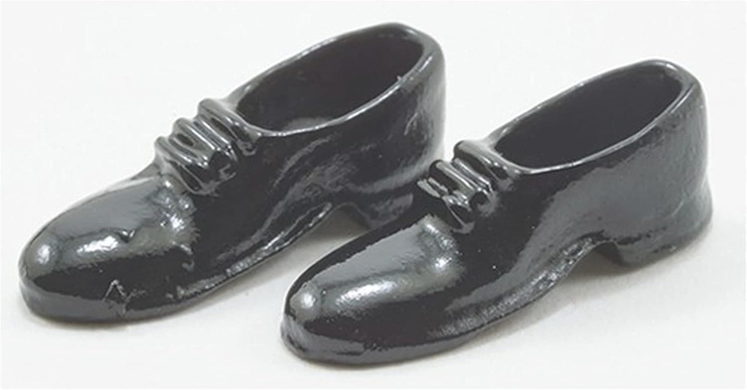 Dollhouse Miniature Pair of Men's Dress Shoes