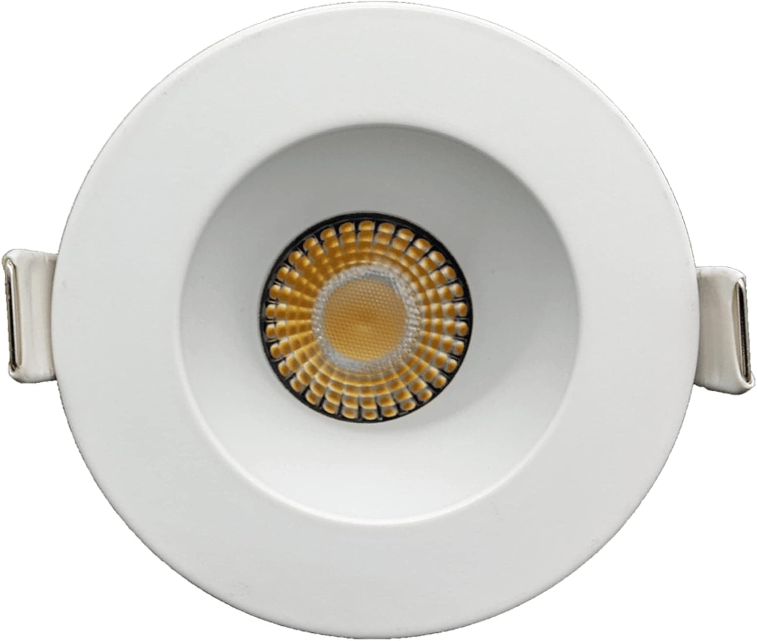 Perlglow 2 inch Round White Finish Downlight Luminaire, LED Recessed Light Fixtures Ceiling Lights, Dimmable, 8W=60W, 600 Lumens, CRI 90+, IC Rated, 5CCT Selectable 2700K|3000K|3500K|4100K|5000K