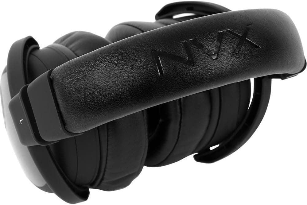 NVX® Perfect10 Studio Over-Ear [42mm Driver] Headphones with ComfortMax® Earpad Cushions and 1/4-inch adapter [XPT100]
