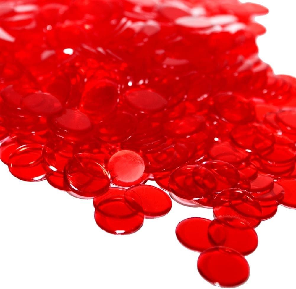 Hayes Specialties Corp. Red Bingo Chips