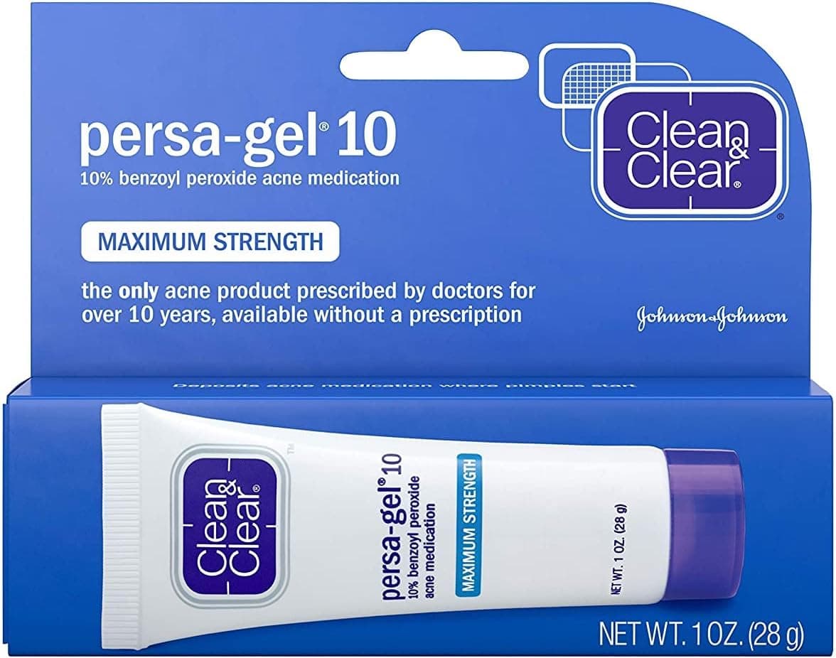 J&J Persa-Gel Acne Tr M/S Size 1z Maximum Strength Persa-Gel 10 [Clean & Clear ] - Exclusive edition…