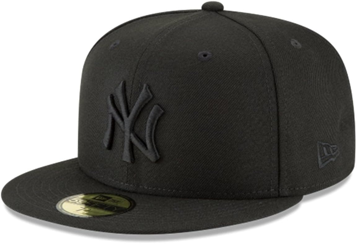 New Era Mens New York Yankees MLB Authentic Collection 59FIFTY Cap, Adult, Scarlet
