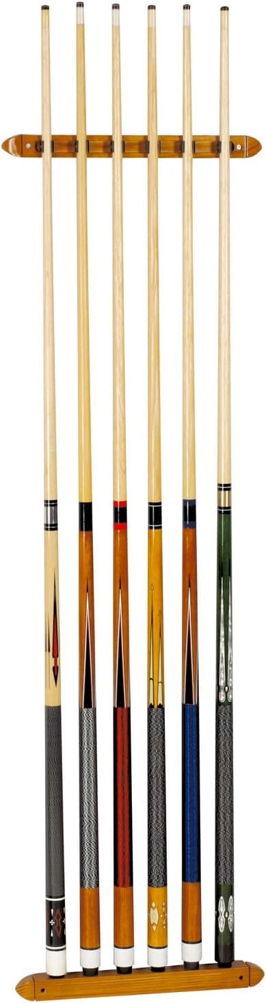 Regent Mike Massey Standard Cue Rack, Natural, Medium
