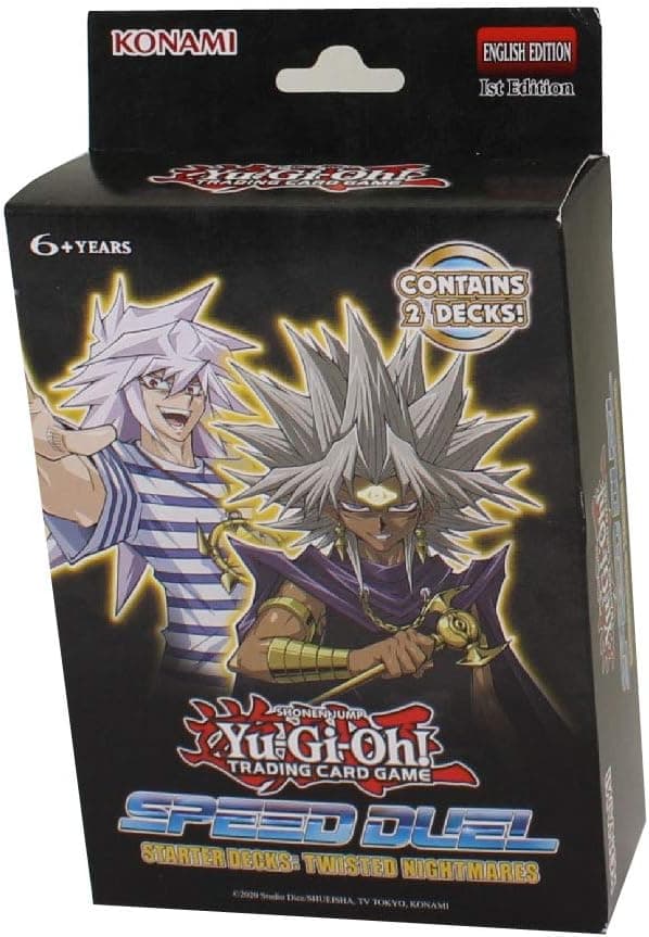 YuGiOh Trading Card Game - Speed Duel Starter Decks: Twisted Nightmares
