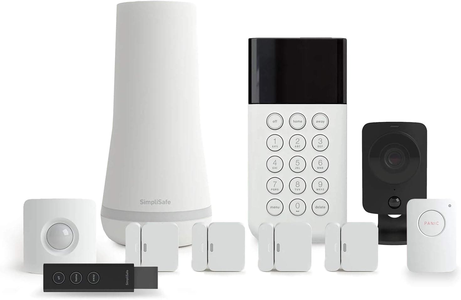SimpliSafe SS3-SAMS-01 Wireless Home Security System with Bonus SimpliCam