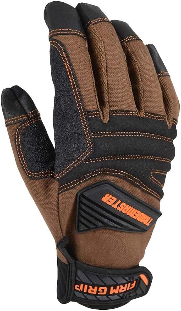 Trade Master Extra Large Tan Duck Canvas Glove