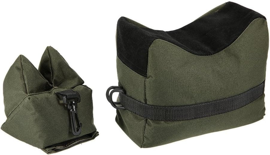 Nachvorn Outdoor Shooting Rest Bag - Target Sports Bench Unfilled Front & Rear Support Bags for Shooting Hunting Photography
