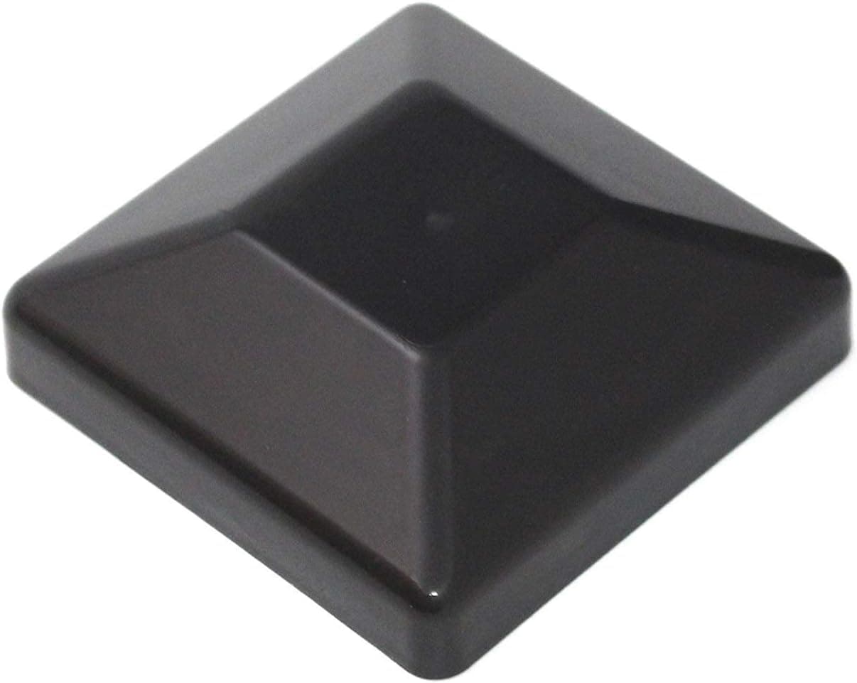 Fence Post caps 4X4(3 5/8") blaсk by Azaleahome