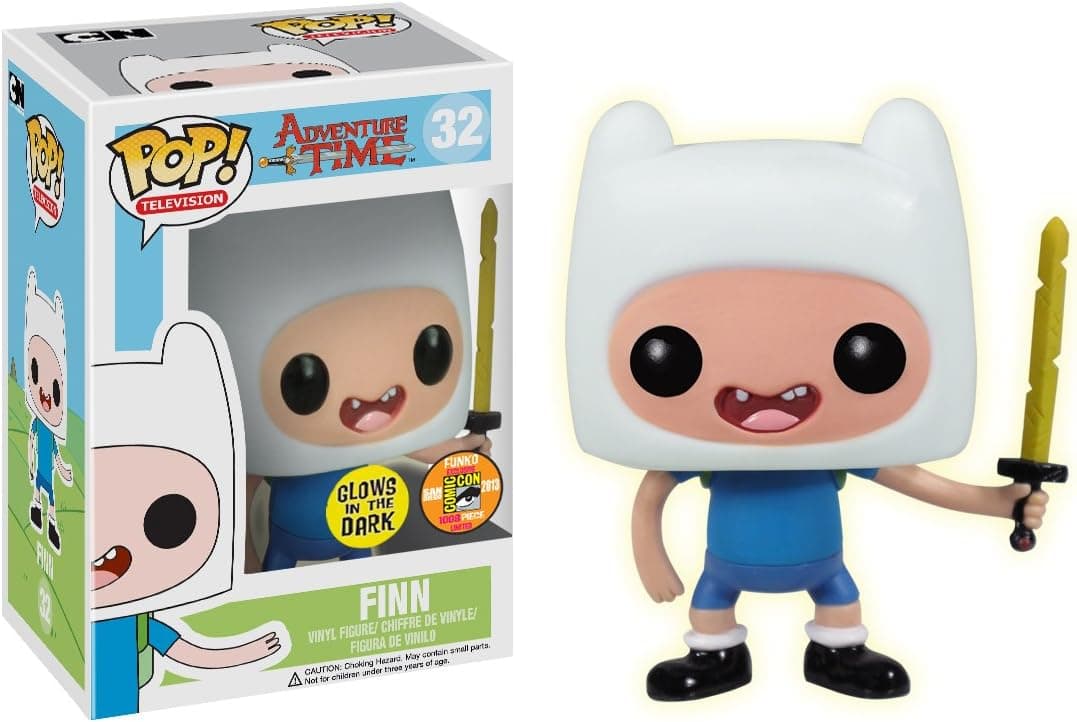 Funko POP Television Finn with Sword Adventure Time Vinyl Figure (SDCC Exclusive)