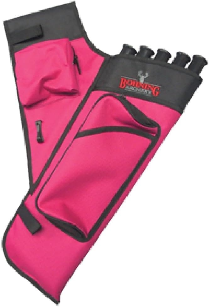 Bohning Adult Left Hand Target Quiver, Hot Pink