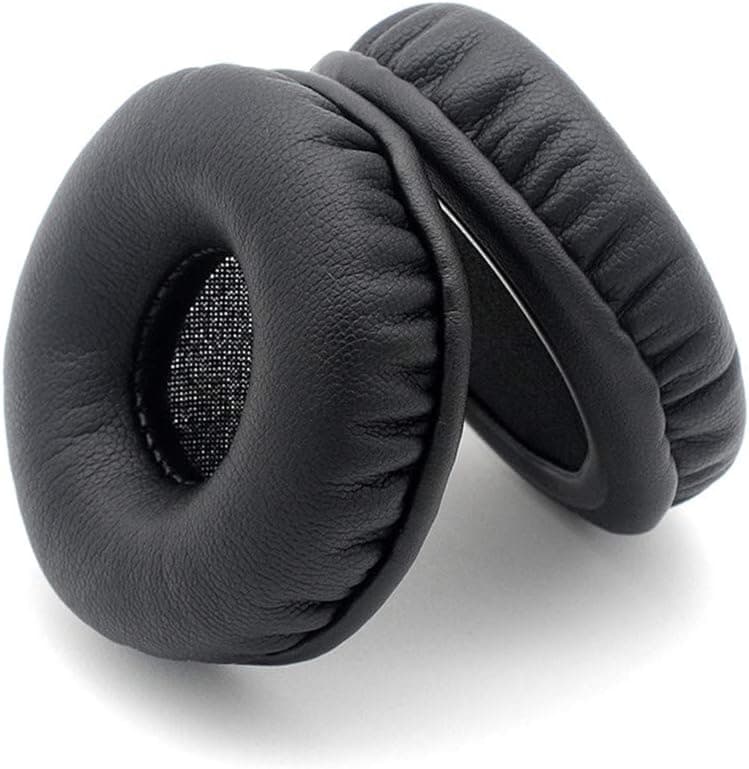 1 Pair Replacement Earpads Pillow Ear Pads Foam Earmuff Ear Cushions Cover Cups Compatible with Philips SHB4000 SHB 4000 Headphones Headset (Black)