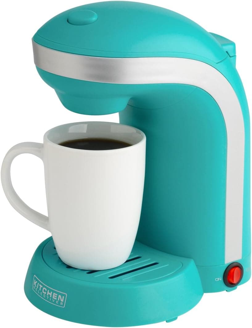 Kitchen Selectives Colors Single Serve Coffee Maker - Teal
