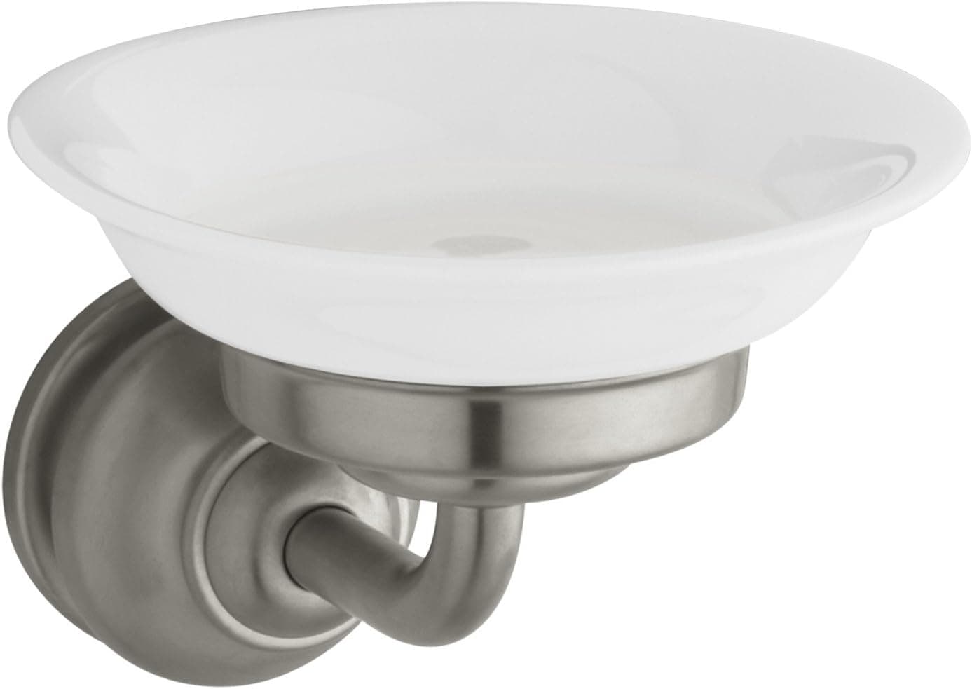 KOHLER K-12162-BN Fairfax Soap Dish, Vibrant Brushed Nickel