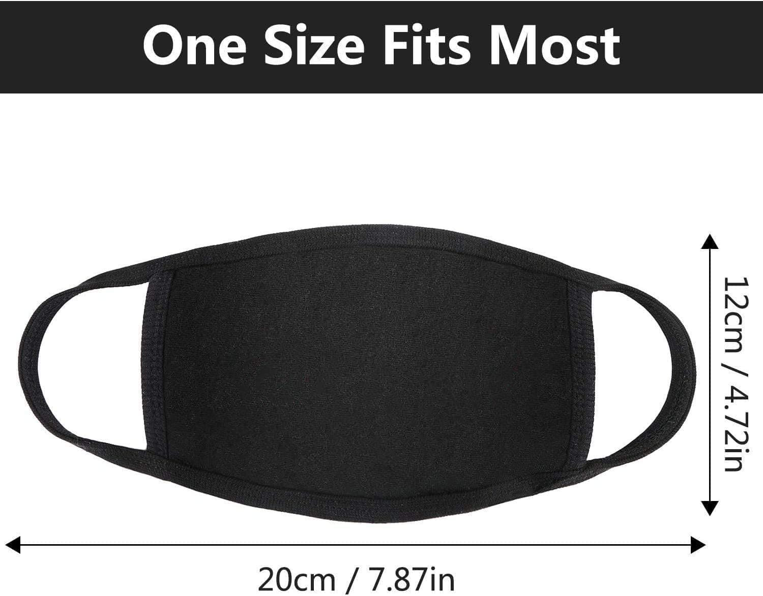 20 Pack Cotton Unisex Face Reusable for Cycling Camping Travel for Kids Teens Men Women