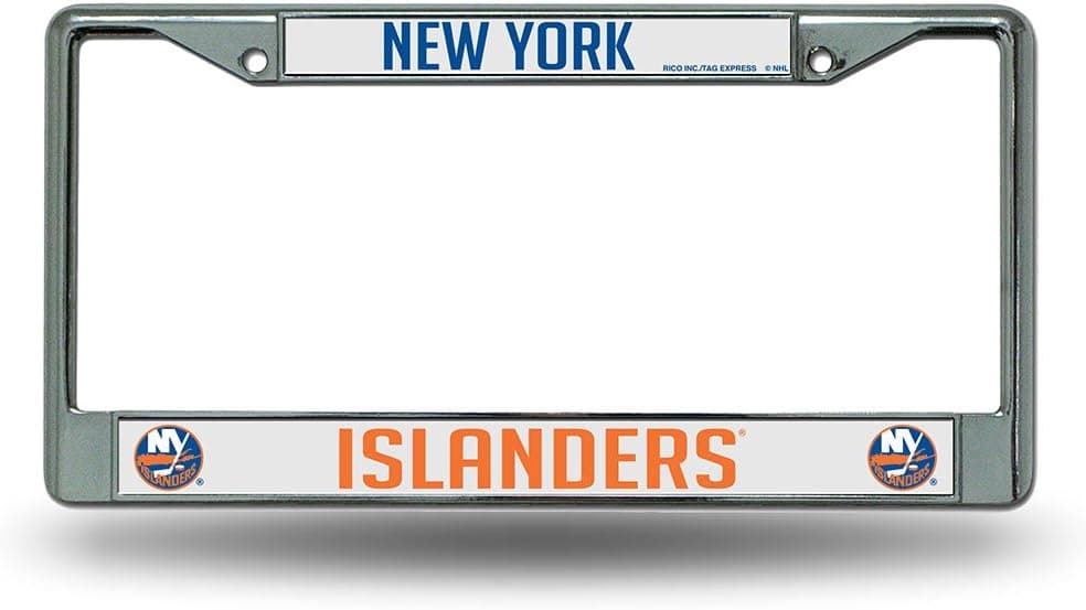 Rico New York Islanders License Plate Frame