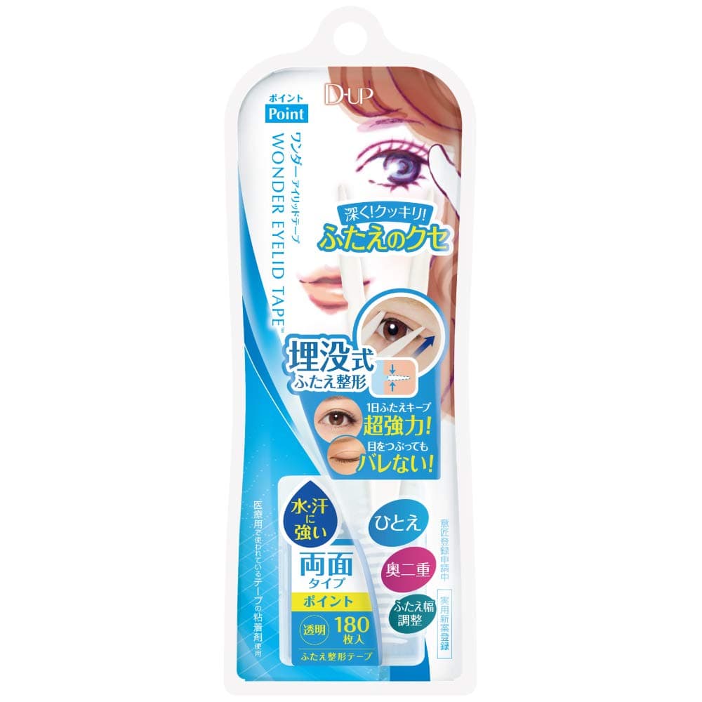 DUP Wonder Eyelid Tape (Light Blue)-Point 180Ct