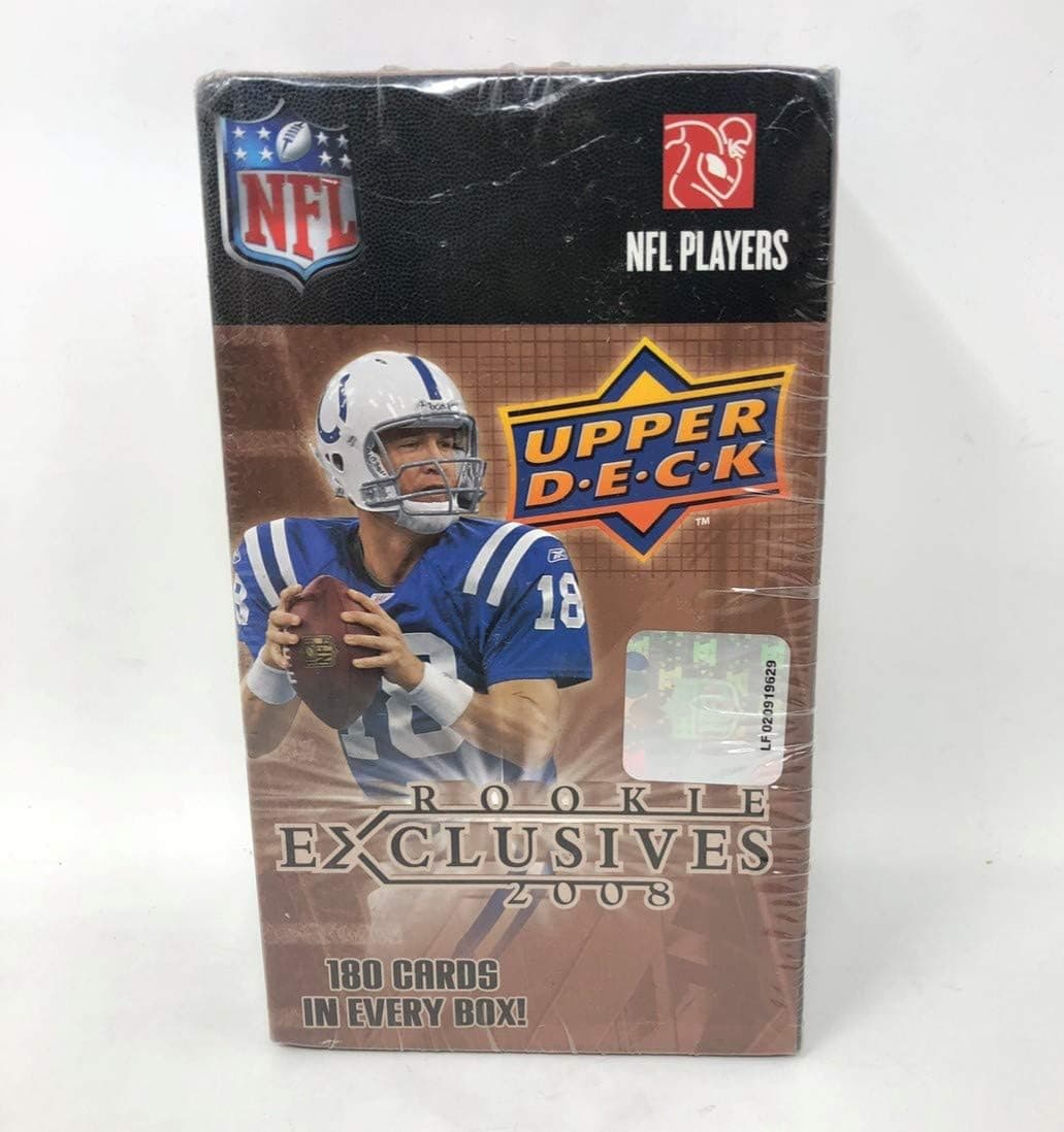 2008 NFL Football Upper Deck Rookie Exclusive Value Box