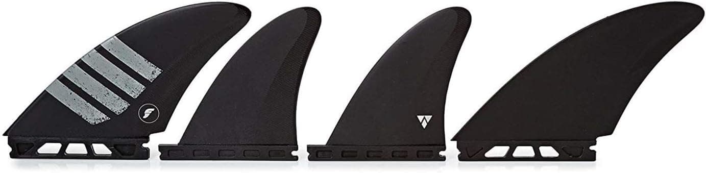 Futures Controller Alpha Quad Fin Large Carbon/grey