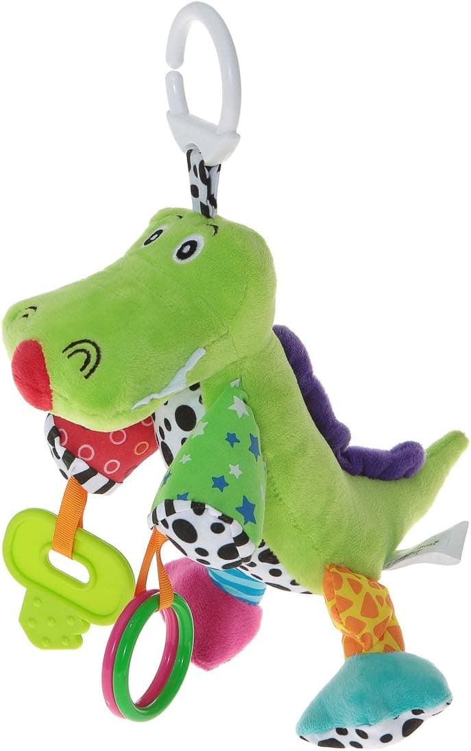 Wingingkids Infant Toys for Pushchair Plush Dinosaur for Baby Girls and Boys Gifts