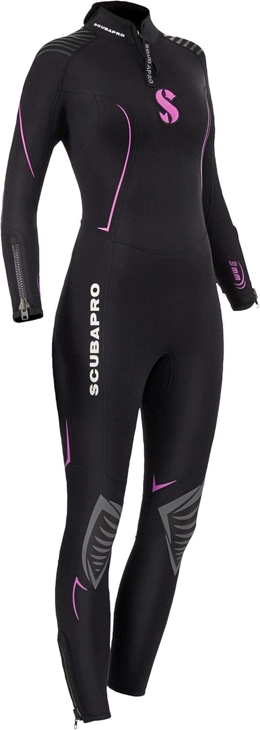 Scubapro Women's Definition Steamer 3mm Wetsuit, XX-Large - Black/Pink
