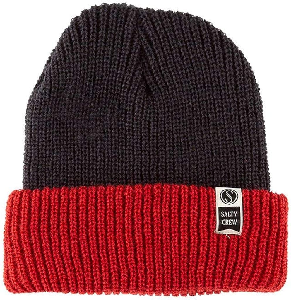 Salty Crew Men's Alpha Beanie Navy/Rust 1SZ