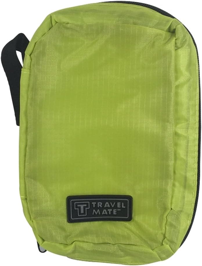 YING LAN Hanging Travel Toiletry Cosmetic Organizer Storage Wash Bag Green