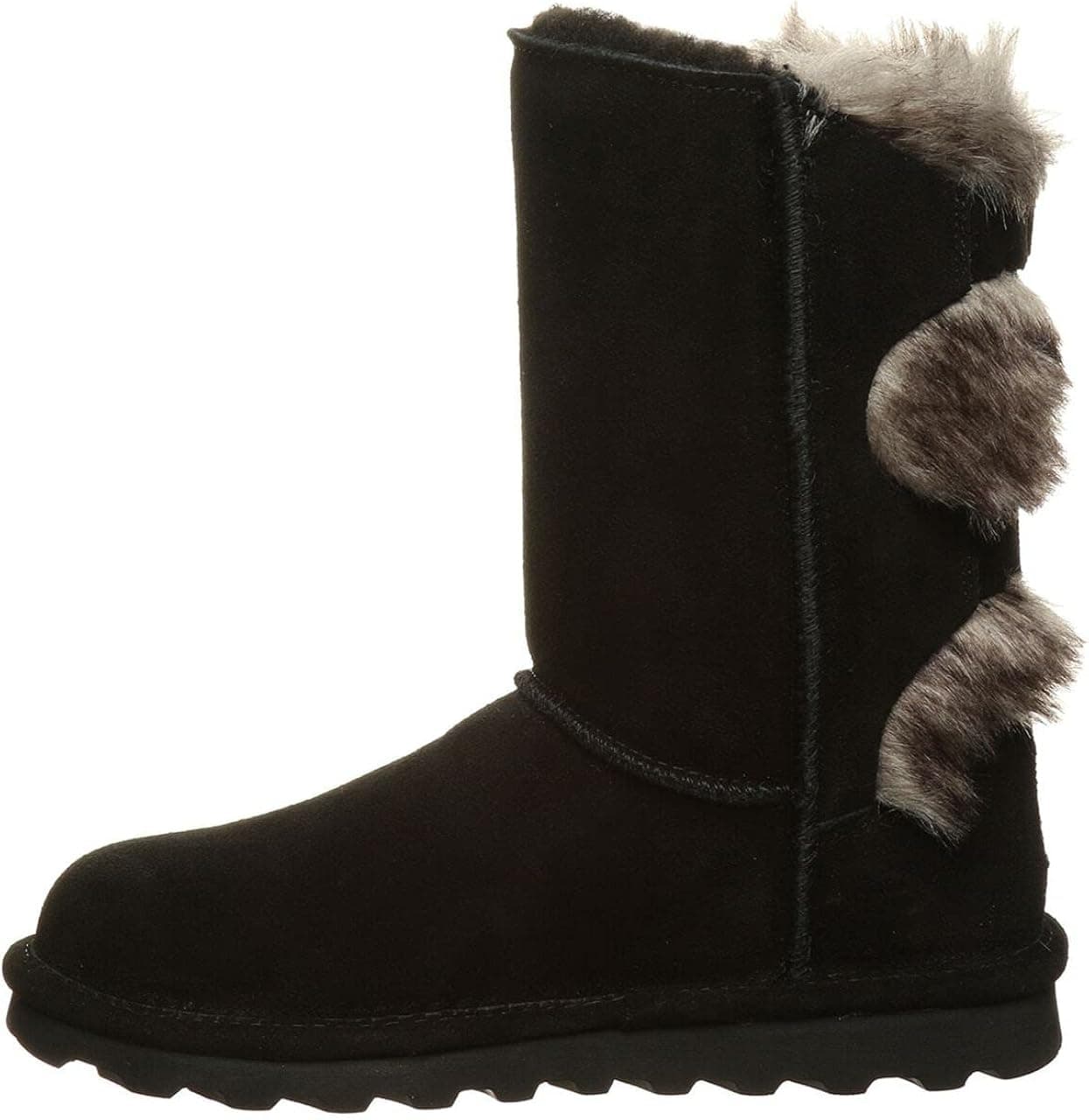 BEARPAW Women's Eloise Multiple Colors | Women's Boot Suede | Women's Slip On Boot | Comfortable Winter Boot